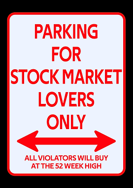 Investor Parking sign