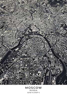 Moscow 3D City Map