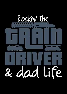Train Driver Dad Engineer