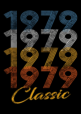 Vintage 79 40 Years Old 4