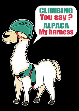 Alpaca Climbing Mountain C