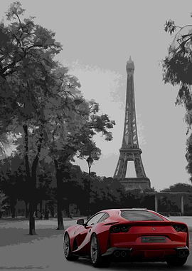 Ferrari in Paris