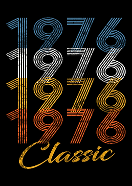 Vintage 76 40 Years Old 4