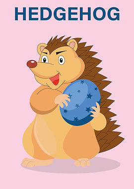 hedgehog poster