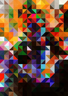 Abstract Geometric Art