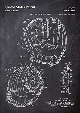 1971 baseball glove