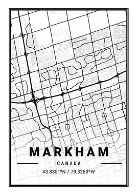 Markham Light City Map