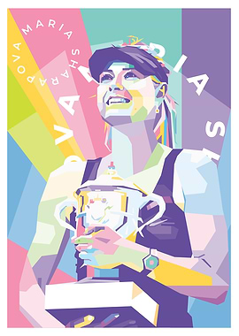 Maria Sharapova Pop Art