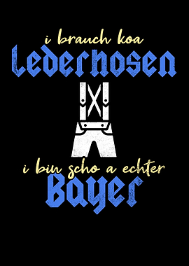 Lederhose Bayern Tradition