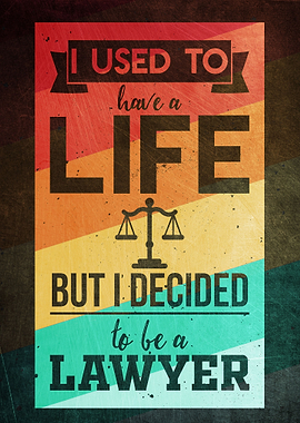 Lawyer Vintage Retro