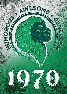 Leo 1970 Birthday Gift