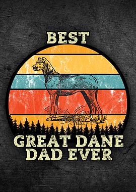 Great Dane Dad Fathers Day