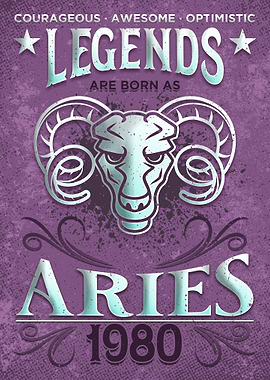 Born As Aries 1980 Gift