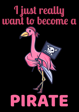 Pirate Flamazing Flamingo