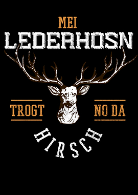 Deer Lederhosen Bavaria