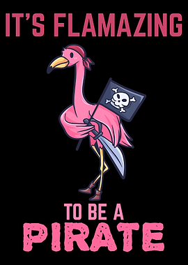 Pirate Flamazing Flamingo
