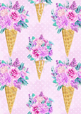 Floral Ice Cream 11