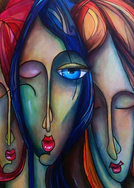 Three women