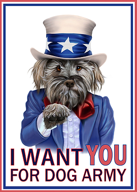 I Want You Join Dog Army