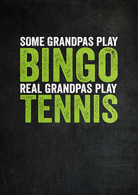 Tennis Grandfather Gift