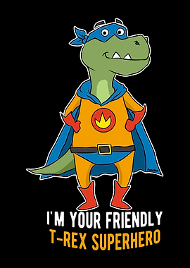 Dino superhero TRex Lizar