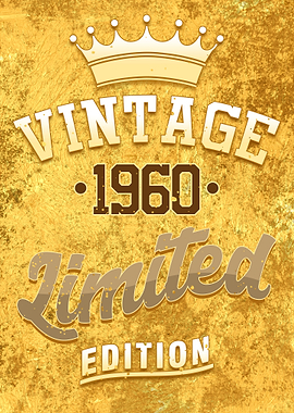 Vintage 1960 Limited Ed