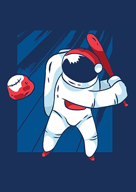 astronaut baseball