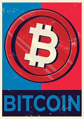 Bitcoin Pop Art