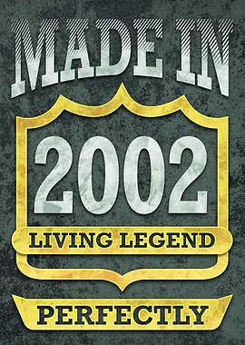 Made In 2002 Birthday Gift