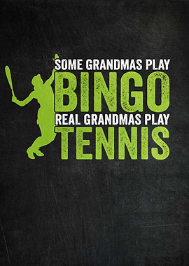 Tennis Grandmother Gift