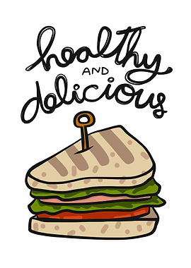 Healthy Delicious sandwich