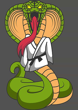Cobra In Karate Suit