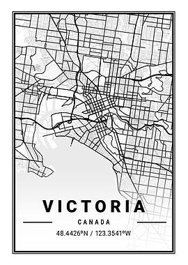 Victoria Light City Map