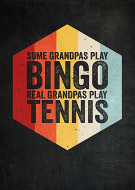 Tennis Grandfather Gift