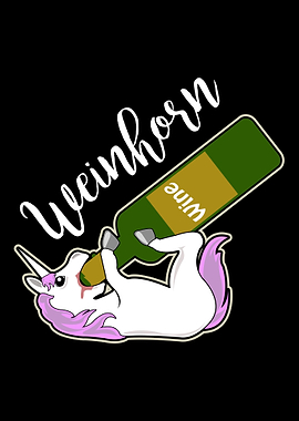 WINE HORN UNICORN Unicorn