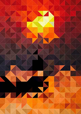 Abstract Geometric Art