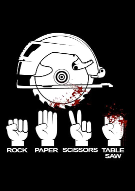 Table Saw Carpenter and Wo