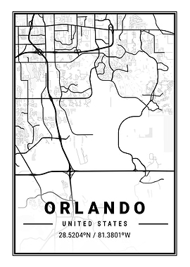 Orlando Light City Map