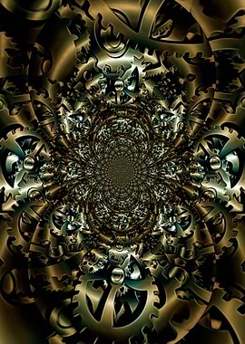 Cog wheels mechanism