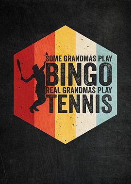 Tennis Grandmother Gift