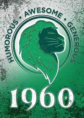 Leo 1960 Birthday Gift