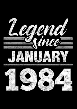 Legend Since January 1984