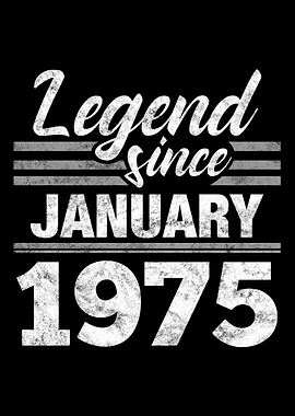 Legend Since January 1975