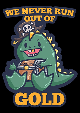 Pirate Dino TRex Treasure