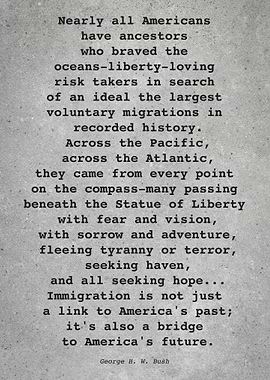 George H W Bush Quote L008