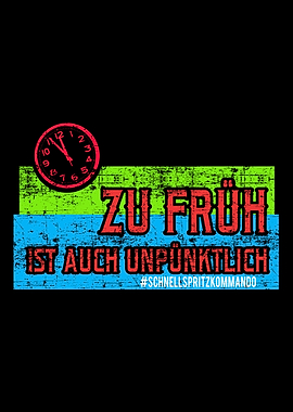 too early is also unpunctu