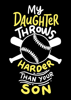 My Daughter Throws Harder