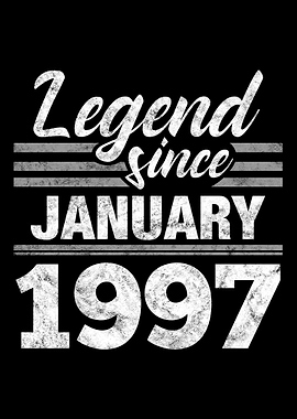 Legend Since January 1997