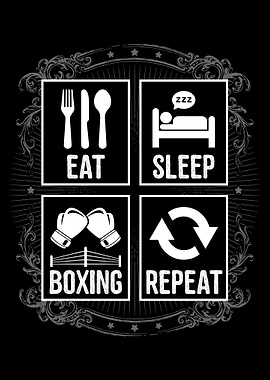 Eat Sleep Boxing Repeat
