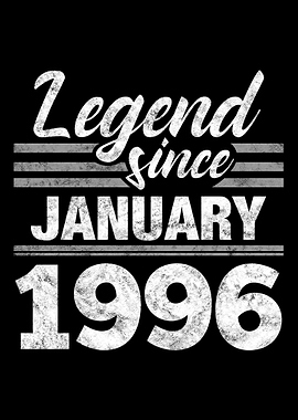 Legend Since January 1996